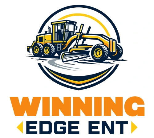 Winning Edge Enterprises Pty Ltd motor grader wet hire business logo