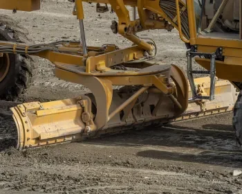 Farm levelling service completed with fully insured motor grader operator